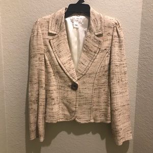 NWT WHBM Blazer 100% silk hand spun yarn